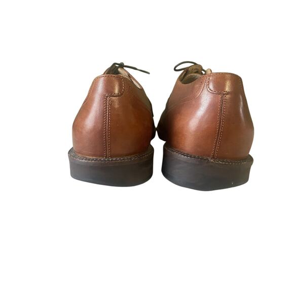 Johnston & Murphy Shoes Mens 9M Brown Sheepskin Oxford Career Office Occoasion